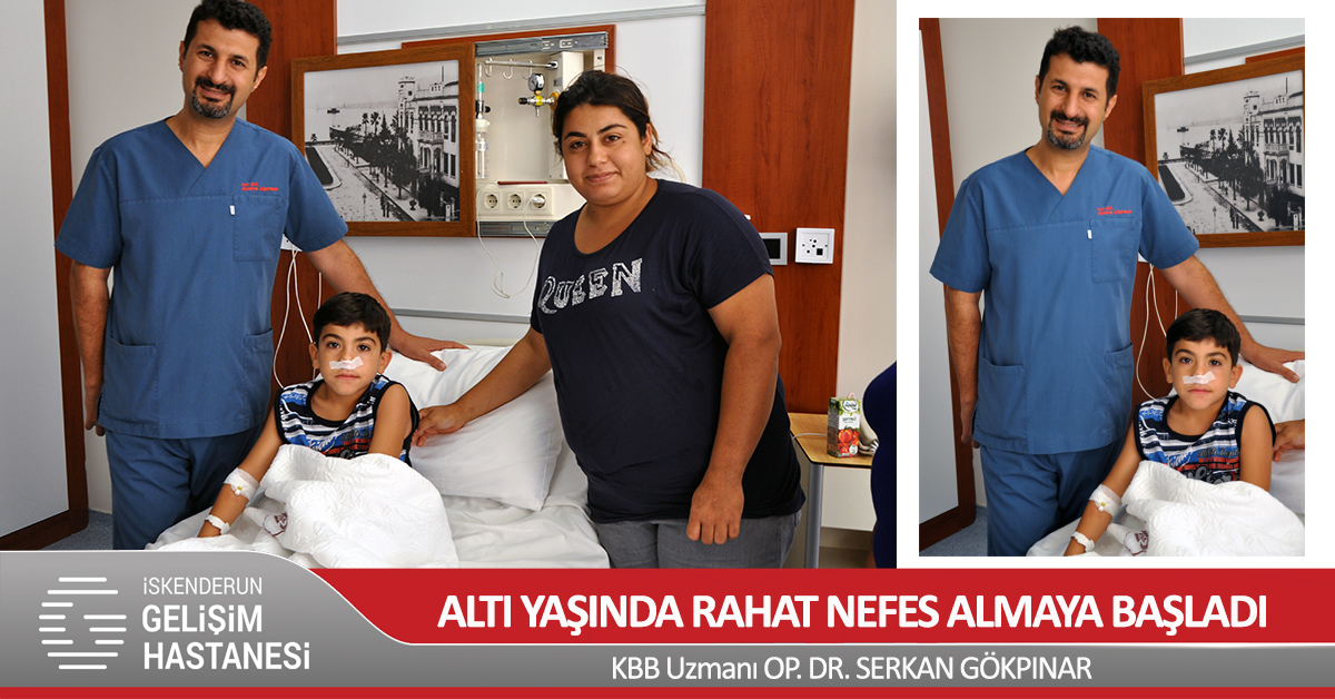 ALTI YAŞINDA RAHAT NEFES ALMAYA BAŞLADI