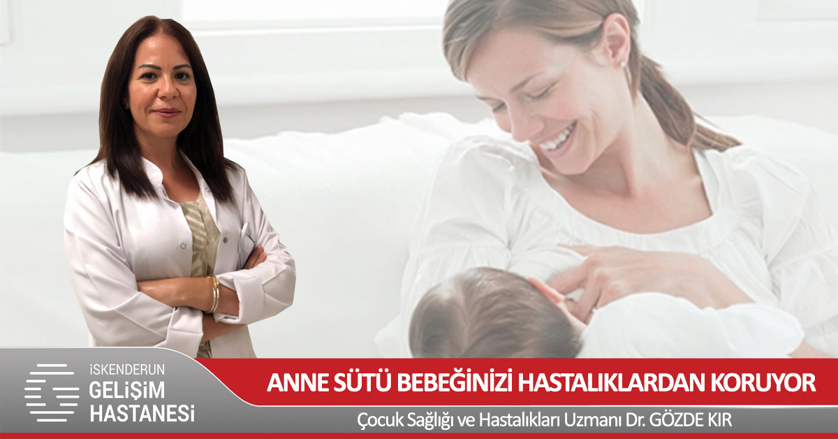 ANNE SÜTÜ BEBEĞİNİZİ HASTALIKLARDAN KORUYOR