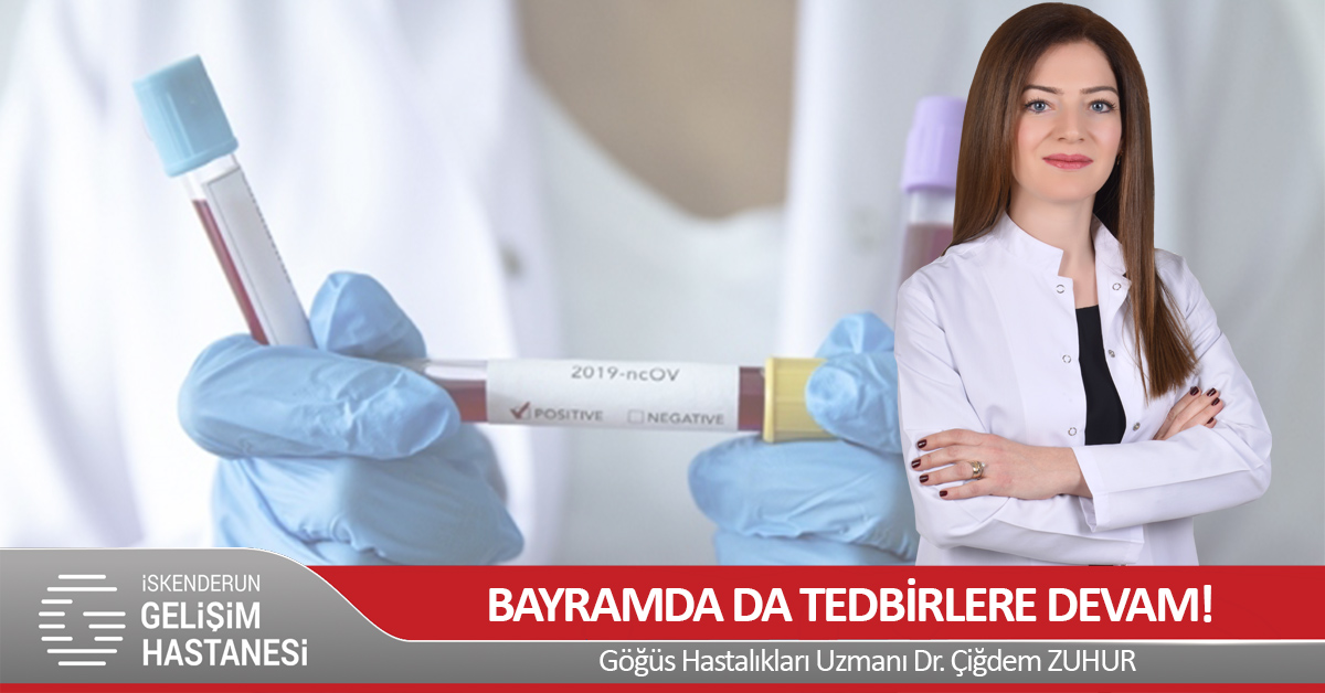 BAYRAMDA DA TEDBİRLERE DEVAM!