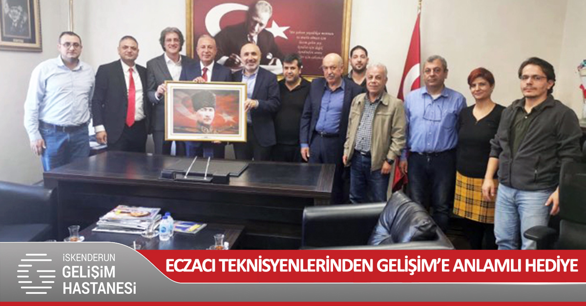 ECZACI TEKNİSYENLERİNDEN GELİŞİM’E ANLAMLI HEDİYE