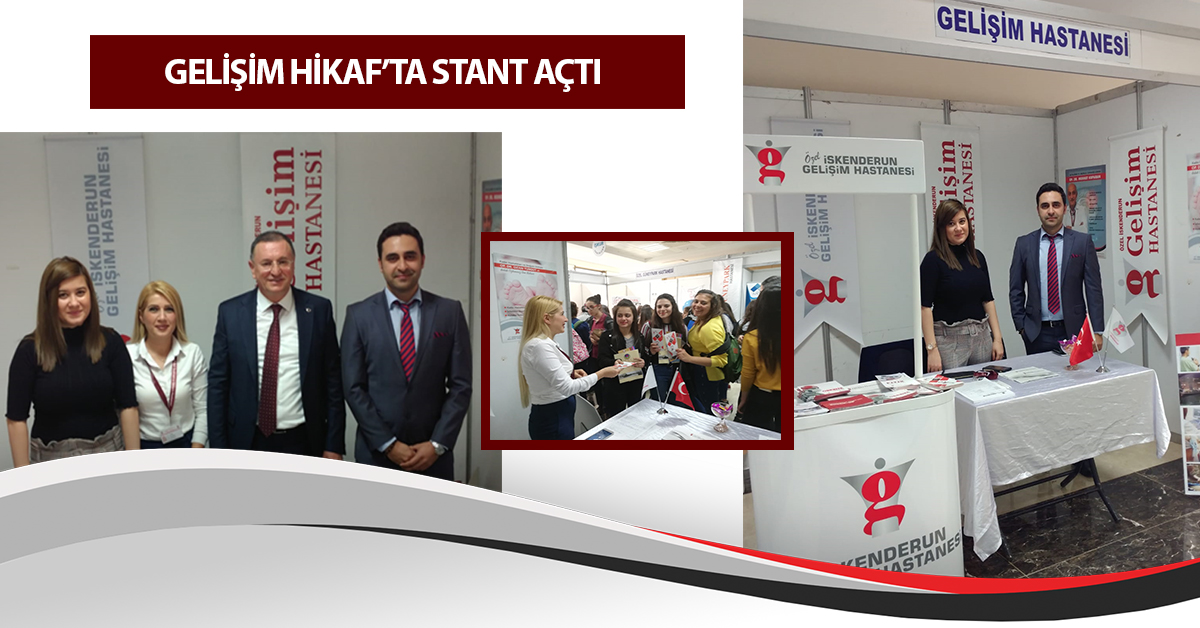 GELİŞİM HİKAF’TA STANT AÇTI