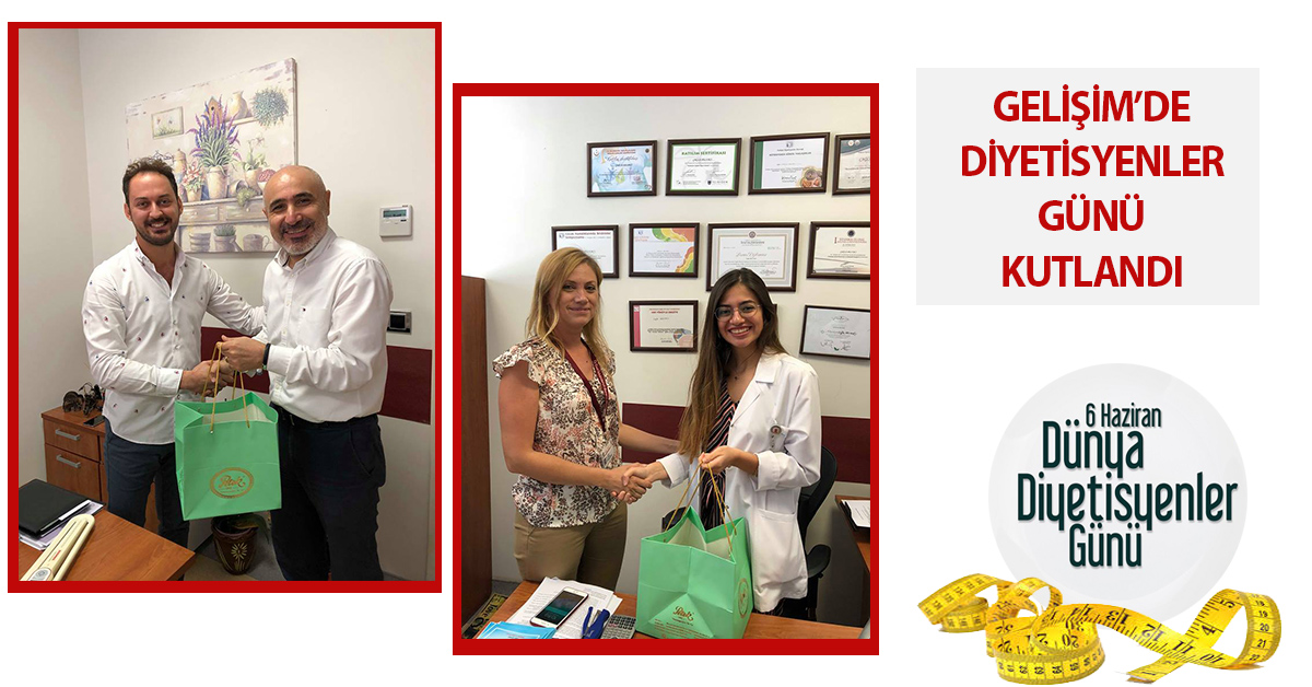 GELİŞİM’DE DİYETİSYENLER GÜNÜ KUTLANDI 