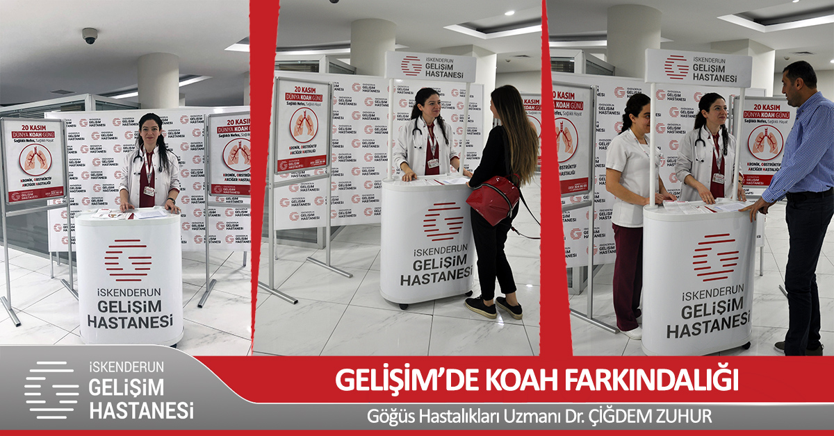 GELİŞİM’DE KOAH FARKINDALIĞI