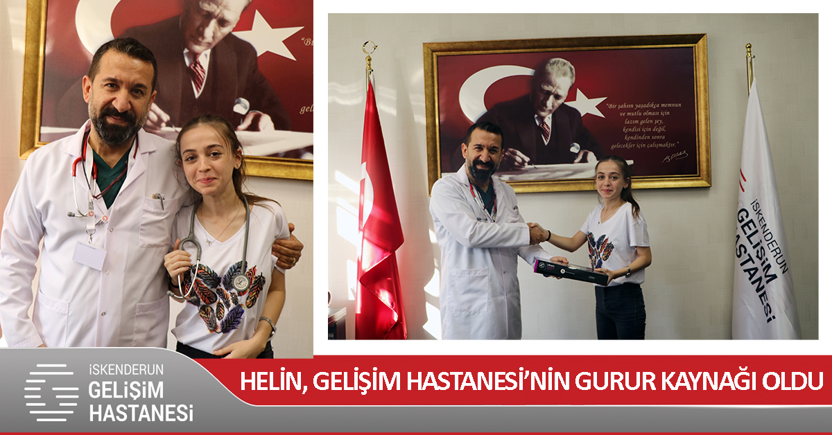 HELİN, GELİŞİM HASTANESİ’NİN GURUR KAYNAĞI OLDU