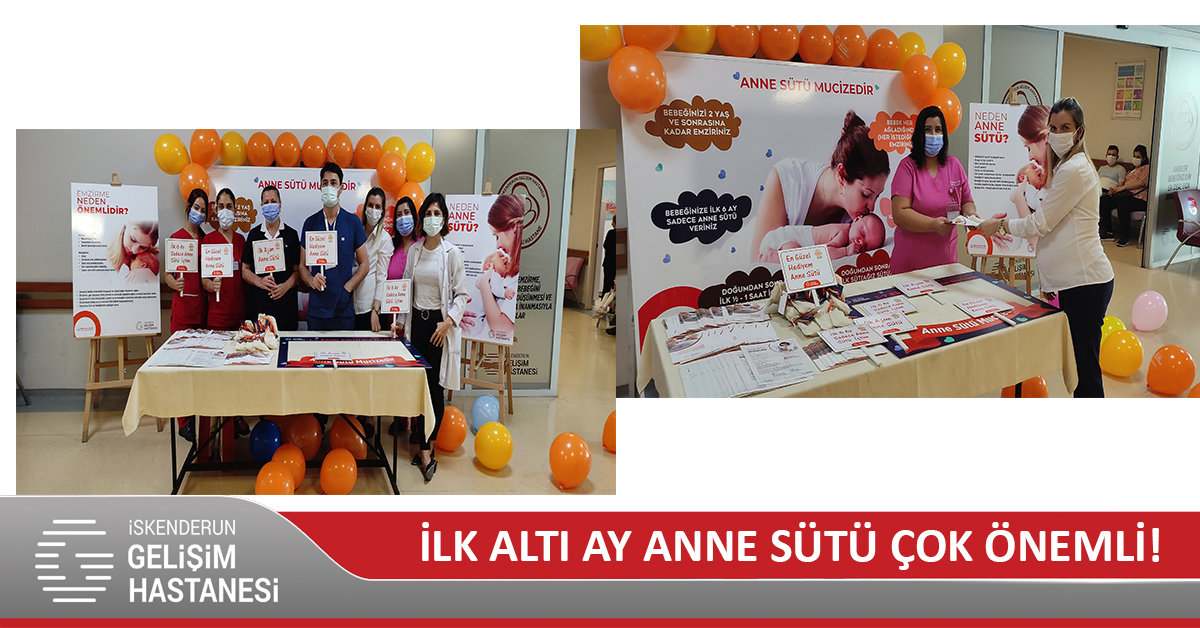 İLK ALTI AY ANNE SÜTÜ ÇOK ÖNEMLİ!