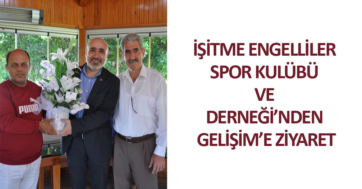 İŞİTME ENGELLİLERDEN, “ENGELLİ DOSTU HASTANE”YE TEŞEKKÜR