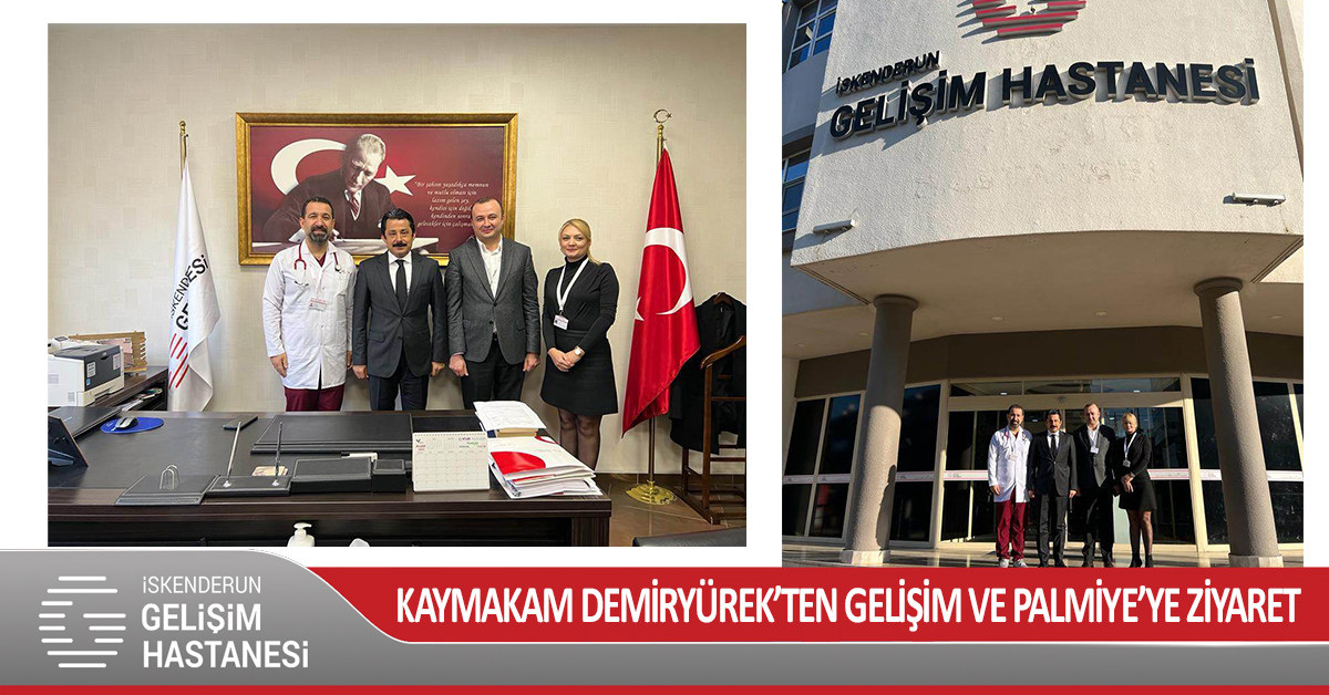 KAYMAKAM DEMİRYÜREK’TEN GELİŞİM VE PALMİYE’YE ZİYARET