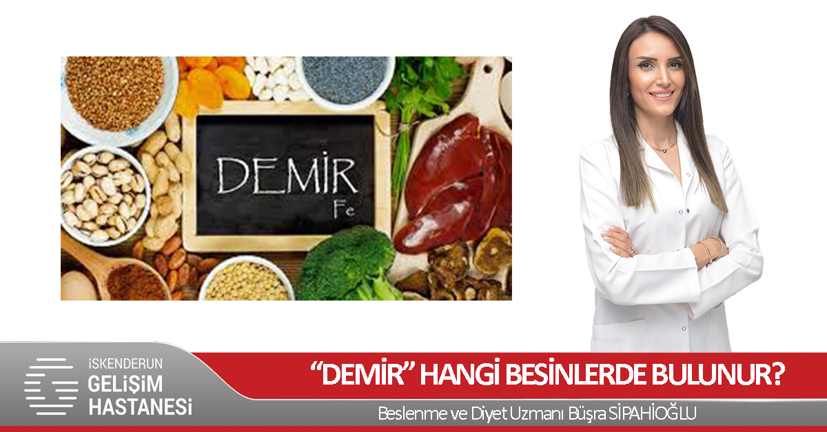 KIŞ AYLARINDA DEMİR EKSİKLİĞİNE DİKKAT!