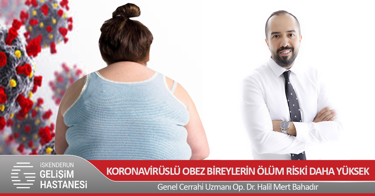 KORONAVİRÜSLÜ OBEZ BİREYLERİN ÖLÜM RİSKİ DAHA YÜKSEK
