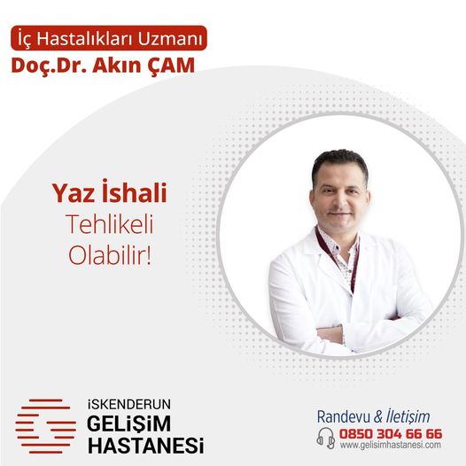 YAZ İSHALLERİ TEHLİKELİ OLABİLİR!