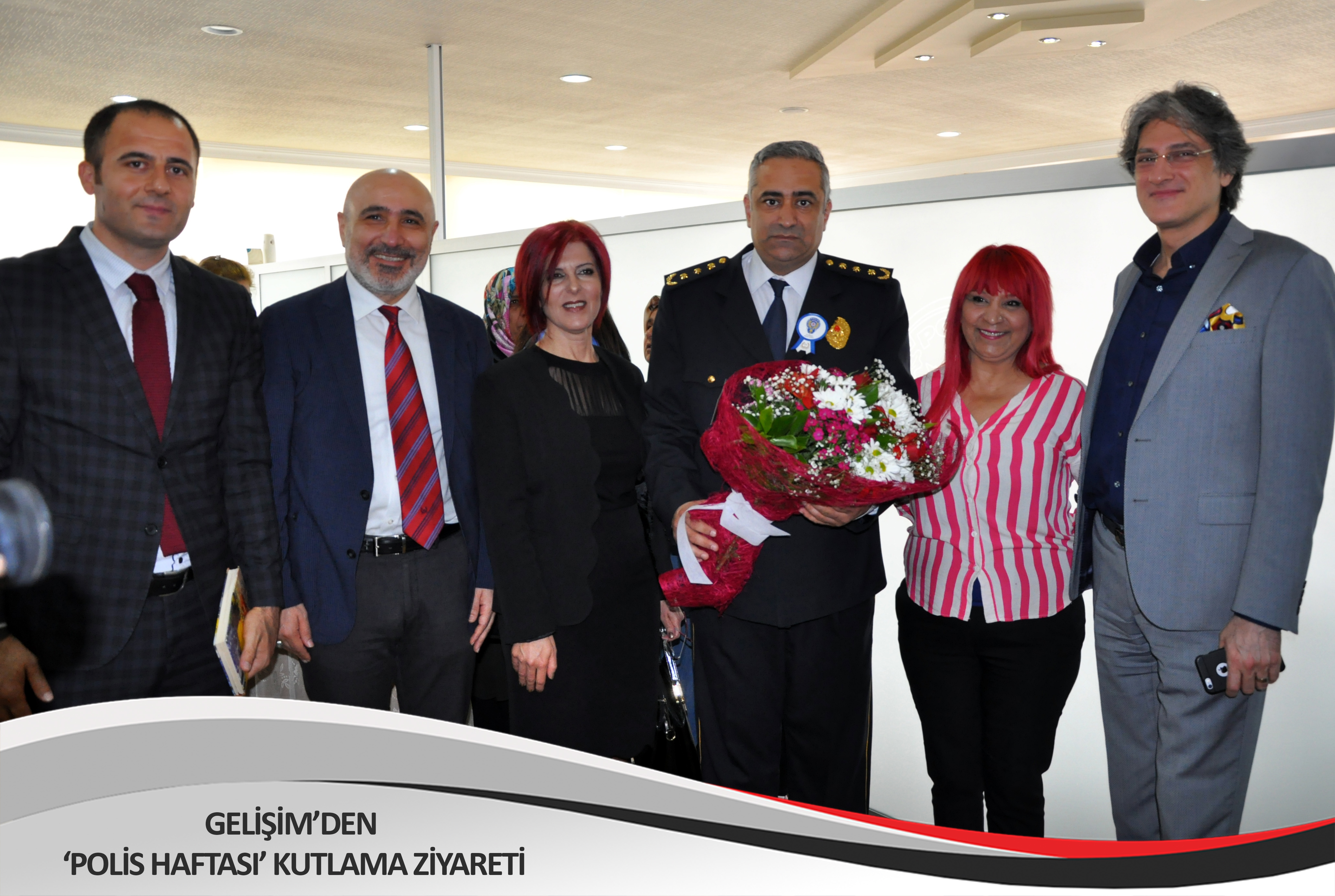 ‘GELİŞİM’DEN ‘POLİS HAFTASI’ KUTLAMA ZİYARETİ